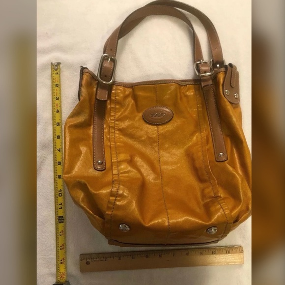 Tod's Handbags - Auth Tod’s Summer Yellow Bucket Bag Handbag Purse